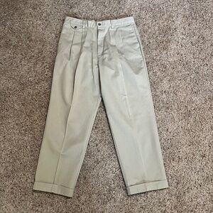 Dockers No Wrinkle Twill Pleated Dress Pants